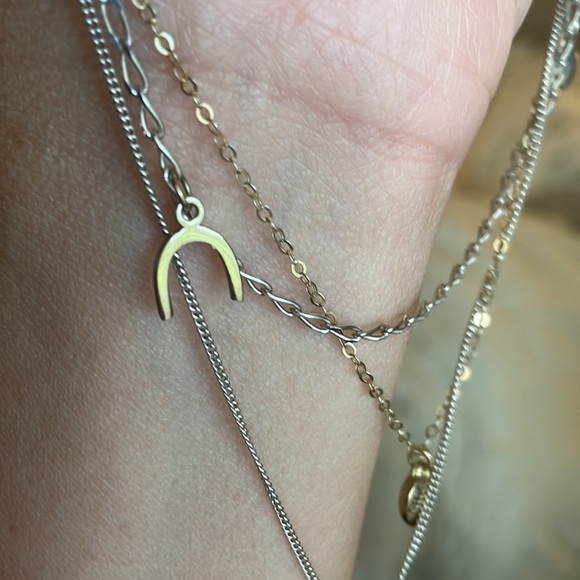 Lucky brand heart charm necklace - Picture 2 of 4